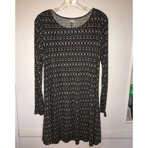 Black and White Old Navy Dress